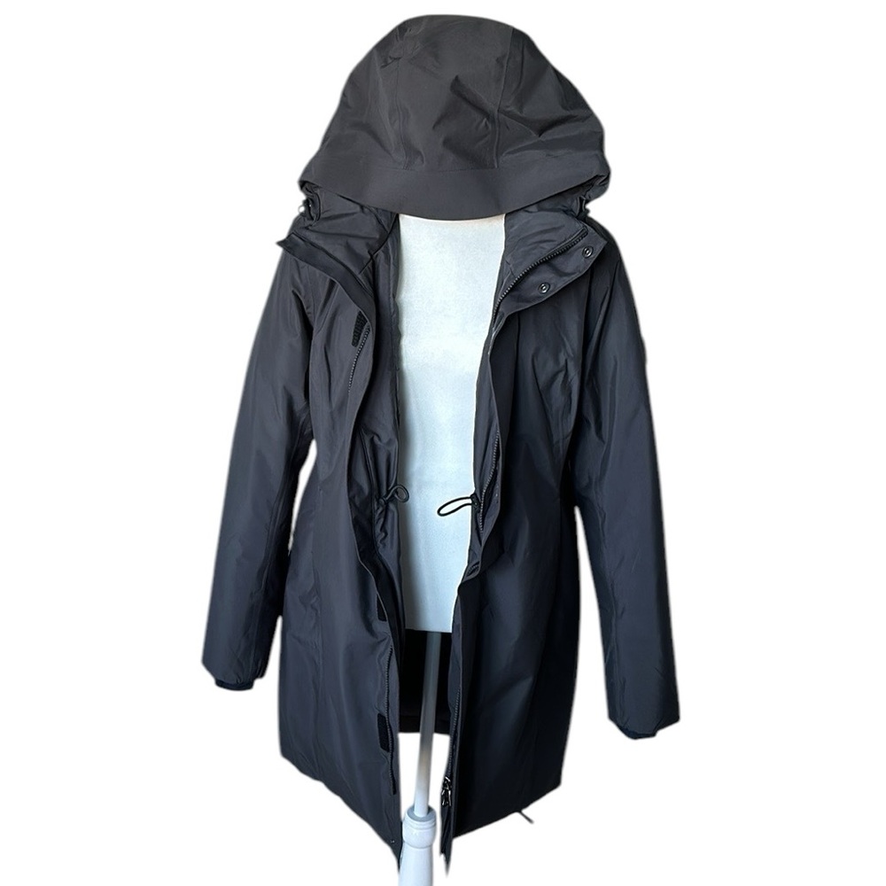 Tog 24 black Bramhope 300 down parka women’s jacket coat waterproof size 10
